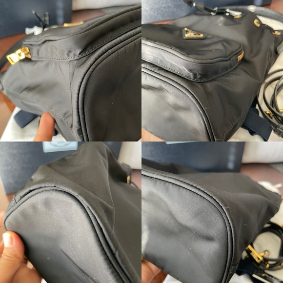 Prada Duet Re-Nylon bucket bag $1,890 - Picture 8 of 16
